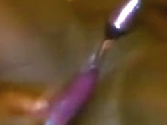 Plump Ebony College Girl Loves Her Toys