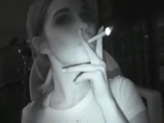 Smoking and fucking hard