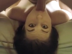 First amateur deepthroat blowjob facial cumshot