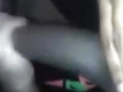 immature thot loves to play with nut