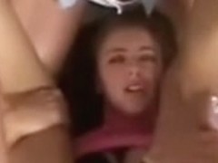 Angel Licks Ally's Chocolate Hole - Terminal