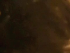 Brunette gives an eyefucking blowjob and swallows