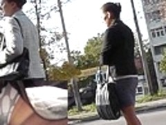 Outstanding view up her hot petticoat