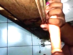 Doggy style whit dildo