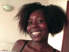 Black Beauty Facial After Rough Anal Casting
