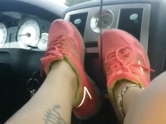 Sneakers vs car radio