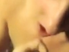 Blonde teen pleasuring cokc