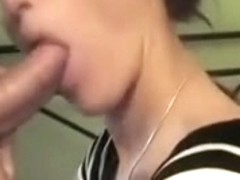 Recent dark brown beauty gives head