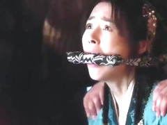 Chinese Woman And Man Bit Gagged