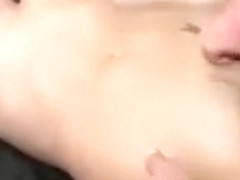 College babe bouncing on cock and cant get enough