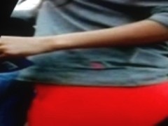 Mama Nalgona En Leggins Naranjas Fosforecentes