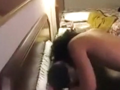 My cuckold wife is enjoying her black fucker