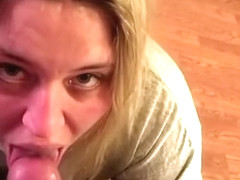 Redhead amateur MILF facial cumshot