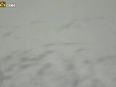 Sexy girlfriend Lory fantastic fuck in the snow
