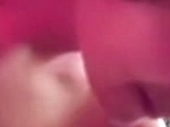 Cute girl fucks a machine