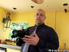 Tight asshole Milf anal banged stud