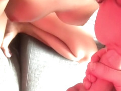 my girlfriend love to suck my cock and take in her throat