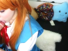 Redhead Teen Outdoor Toying