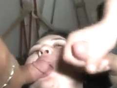 Horny Homemade movie with Threesome, Mature scenes