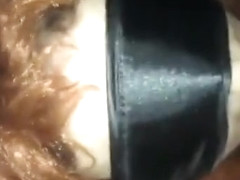 Redhead Wife Has Oral Sex With A Mask