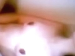 Hirsute ex-gf bathtub masturbation