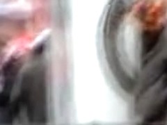 Shameless pissing woman is getting voyeured outdoor