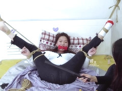 Chinese Lesbian Tickle And Torture