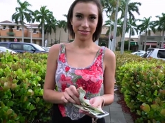Amber Faye is up for an outdoor quickie in exchange for cash