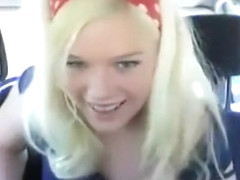 Hottest Amateur movie with Masturbation, Blonde scenes