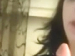 nice teen gives blowjob and gets cumshot