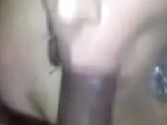 Concupiscent Persian doxy takes biggest and lengthy strapon in her face hole