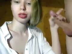 AMbdsm: Blowjob in front of webcam