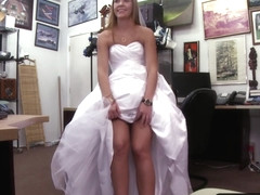 A Beautiful Bride Fuck In The Office