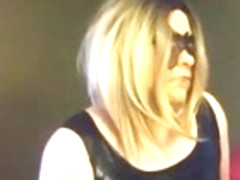 TS Cristy Jills herself in Latex Dress May 2018