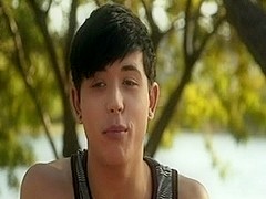 Asian boy recreates his gay first time