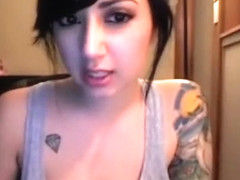 Lovely And Young Emo On Webcam