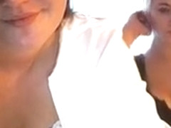 Hottest Homemade clip with Big Tits, Lesbian scenes