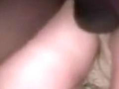 My fat ebony cock in a lady's cunt
