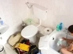 girlChanging For And After Shower