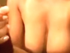 Busty swarthy sweetie rides and blows me till I cum