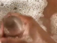 Masturbating in the tub teaser