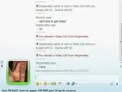 2 strangers have cybersex on msn