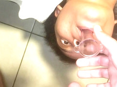 Deepthroat Upside Down And Piss/cum In Mouth 06/21/2023