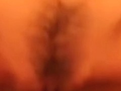 Friend drilled his wife's shaggy constricted pussy in bedroom