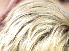 Girls Out West - Young lesbian blondies laneway fingering