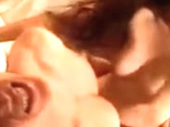 Reiko Hanasaki With Juicy Tits Sucks Cock