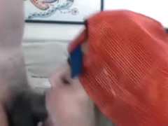 Busty Bahama mama gives a sexy blowjob on livecam