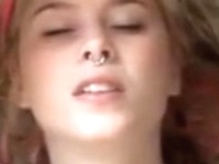 college girl face as she masturbates