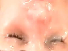large facial for wife, cleaning in shower