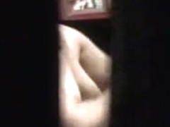 Changing Top Reveals Nice Boobs